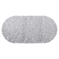Differnz Lapis inlegmat bad - 100% PVC - anti-slip laag - 70 x 35 cm - grijs