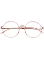 Mykita lunettes de vue Pitt 002 à monture ronde - Rose