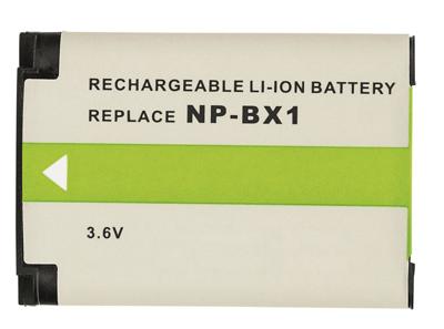 Dörr Foto NP-BX1 Camera-accu Vervangt originele accu NP-BX1 3.6 V 1080 mAh Dörr Foto NP-BX1 Camera-accu Vervangt originele accu NP-BX1 3.6 V 1080 mAh
