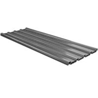 vidaXL Dakpaneel 129 x 45 cm (metaal / grijs / 12 stuks)