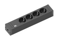 Bachmann Stekkerdoos Connect Line schakelaar, 4200017, zwart