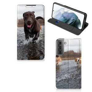 Samsung Galaxy S21 FE Hoesje maken Honden Labrador