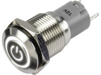 TRU COMPONENTS LAS2GQF-11ET/W/12V/S/P Druktoets 48 V/DC 2 A 1x aan/(aan) IP65 Moment 1 stuk(s)