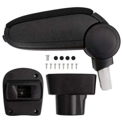 VidaXL Armsteun 12x32x(32-49) cm abs zwart VidaXL Armsteun 12x32x(32-49) cm abs zwart