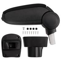 VidaXL Armsteun 12x32x(32-49) cm abs zwart