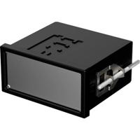 Bopla NGS 9408 UNINORM-inbouwbehuizing 96 x 48 x 85 zwart (RAL 9005) 1 st.