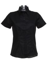 Kustom Kit K360 Women`s Tailored Fit Workwear Oxford Shirt Short Sleeve