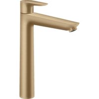 Hansgrohe Talis e 1-gr wastafelmkr 240 zo/afvoer brushed bronze 71717140 - thumbnail