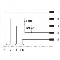 Phoenix Contact SAC-5P-MR/AD-2L SCO 1458606 Inhoud: 1 stuk(s) - thumbnail