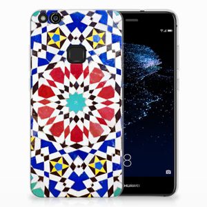 Huawei P10 Lite TPU Siliconen Hoesje Mozaïek