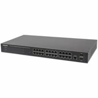 Intellinet 560559 netwerk-switch Managed Gigabit Ethernet (10/100/1000) Power over Ethernet (PoE) Zwart