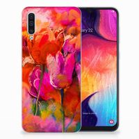 Hoesje maken Samsung Galaxy A50 Tulips