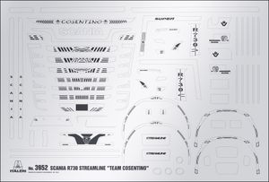 Italeri Scania R730 Streamline Vrachtwagen/oplegger miniatuur Montagekit 1:24
