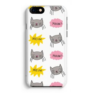 Meow: Volledig Geprint iPhone 7 Hoesje