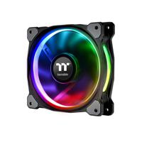 Thermaltake Riing Plus 12 RGB Kit PC-ventilator Zwart, RGB (b x h x d) 120 x 120 x 25 mm Incl. LED-verlichting - thumbnail