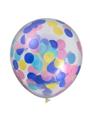 HEMA 6-pak Confetti Ballonnen (multicolor) HEMA 6-pak Confetti Ballonnen (multicolor)