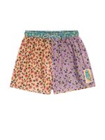 ZIMMERMANN Kids short Tiggy à fleurs - Violet