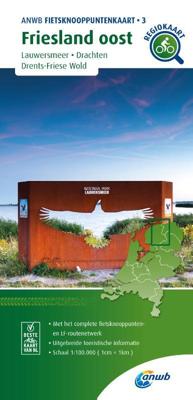Fietsknooppuntenkaart Friesland oost 1:100.000 - Anwb - Paperback (9789018046767) Fietsknooppuntenkaart Friesland oost 1:100.000 - Anwb - Paperback (9789018046767)