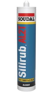 Soudal Silirub AL2T Stone | Siliconenkit | Steenkleur | 300 ml - 120650