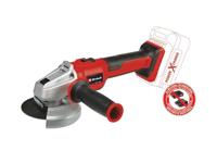 Einhell Accu-haakse slijper AXXIO 18/125 Q Li-Solo Power X-Change (18 V, 125 mm schijfdiameter, 33 mm snijdiepte, borstelloos, Quick-Fix-groef, zonder slijpschijf, zonder accu)