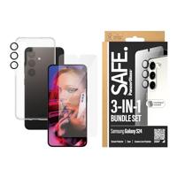 SAFE. by PanzerGlass® Samsung Galaxy S24 3-in-1 Pack - Ultieme Bescherming Houdt Je Telefoon Veilig tegen Vallen, Schokken, Krassen