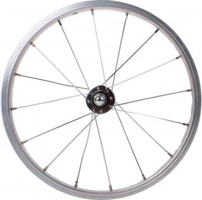 Roland voorwiel Alesa 16 x 1.75 inch velgrem aluminium zilver