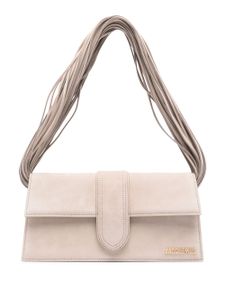 Jacquemus sac porté épaule Le Bambino long Ficiu - Tons neutres