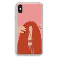 Woke up like this: iPhone XS Transparant Hoesje - thumbnail