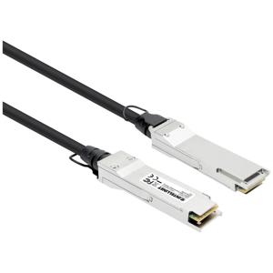 Intellinet 508490 InfiniBand en Glasvezelkabel 0,5 m QSFP+ Zwart, Zilver