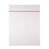 Briljant Baby Minimal Dots baby wieglaken wit/terra