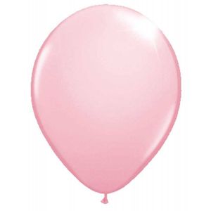 Roze metallic ballonnen 30cm - 10 stuks