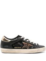 Golden Goose baskets Super-star en cuir - Noir - thumbnail