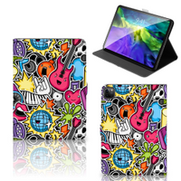 iPad Pro 11 2020/2021/2022 Tablet Hoes met standaard Punk Rock