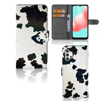 Samsung Galaxy A32 5G Telefoonhoesje met Pasjes Koeienvlekken