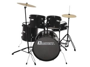 DIMAVERY DS-200 Drum set, black