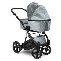 Velvett kinderwagen 2 in 1 - Pebble Grey