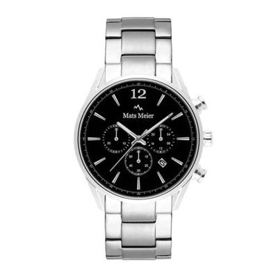 Mats Meier chronograaf MM00110 zilver