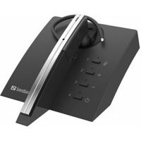 Sandberg 126-25 hoofdtelefoon/headset oorhaak Bluetooth Oplaadhouder Zwart, Grijs - thumbnail