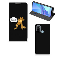 OPPO A53 | A53s Magnet Case Giraffe - thumbnail