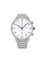 IWC Schaffhausen montre chronographe Portugieser 41 mm pre-owned (2022) - Argent