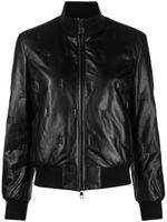 Emporio Armani veste bomber Travel Essential à logo brodé - Noir