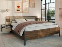 Bed en nachtkastjes BALOTI 180x200 cm atlantische eik/beige - thumbnail