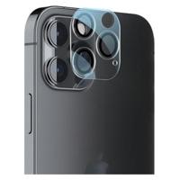 iPhone 14 Pro/14 Pro Max Lippa Camera Lens Beschermer - 9H - Helder / Zwart - thumbnail