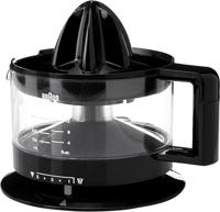 Braun TributeCollection Citruspers 1 CJ 3000 BK, Elektrische Citruspers, 20 W, 350 ml, Instelbare Pulp Controle, Vaatwasmachinebestendig, Zwart