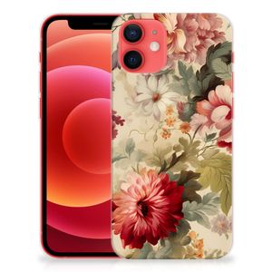 TPU Case voor iPhone 12 Mini Bloemen