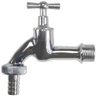 Wiesbaden slangwartelkraan 1/2''x3/4'', chroom