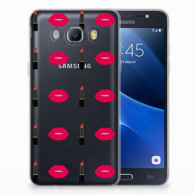 Samsung Galaxy J5 2016 TPU bumper Lipstick Kiss