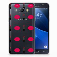 Samsung Galaxy J5 2016 TPU bumper Lipstick Kiss