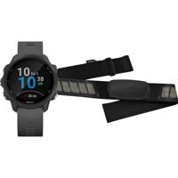 Garmin Forerunner 245 Grijs + Garmin HRM-DUAL Hartslagmeter Borstband Zwart