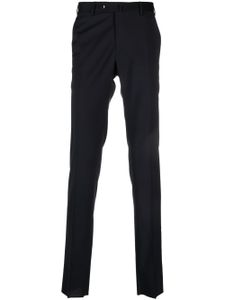 PT Torino mid-rise tapered trousers - Bleu